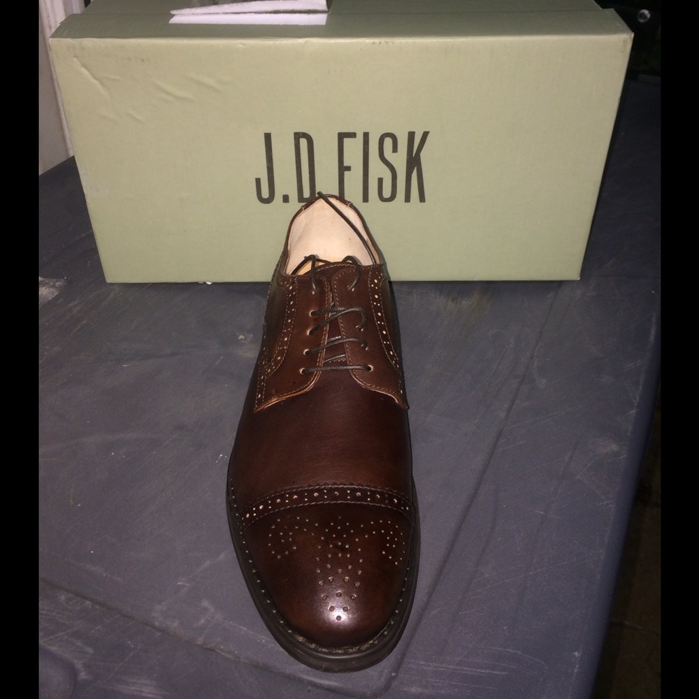 J.D. Fisk Men Oxford - Size 8.5